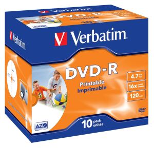 Verbatim 43521 DVD-Rohling 4,7 GB DVD-R 10 Stück(e)