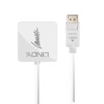Lindy 41028 Videokabel-Adapter DisplayPort DVI-D + VGA (D-Sub) + HDMI Schwarz