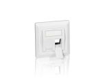 Equip 2-Port Deutsche Frontplatte