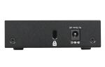 NETGEAR GS305 Switch 5 Port Gigabit Ethernet LAN Switch (Plug-and-Play Netzwerk Switch, LAN Verteiler, Hub energieffizient, lüfterlos, robustes Metallgehäuse)