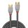 Lindy 37873 HDMI-Kabel 3 m HDMI Typ A (Standard) Grau, Silber