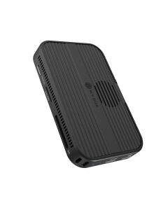 ICY BOX IB-DK4071M-CU31, 7 in 1 DockingStation mit Slot für M.2 NVME & SATA SSD SATA, Host USB 3.2 Gen 2 Type-C+A 10 Gbit/s mit Lüfter, Magnet