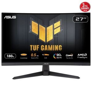 ASUS TUF Gaming VG27WQ3B Computerbildschirm 68,6 cm (27") 2560 x 1440 Pixel Quad HD LCD Schwarz