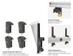 Equip 45“-50“ Dreifach TV-Deckenhalterung