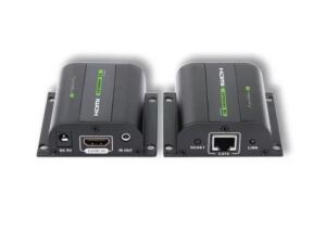 Techly IDATA-EXT-E70I Audio-/Video-Leistungsverstärker AV-Sender & -Empfänger Schwarz