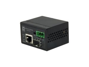 LevelOne IEC-4000 Netzwerk Medienkonverter 100 Mbit/s Schwarz