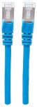 Intellinet Premium Netzwerkkabel, Cat6a, S/FTP, 100% Kupfer, Cat6a-zertifiziert, LS0H, RJ45-Stecker/RJ45-Stecker, 10,0 m, blau