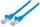 Intellinet Premium Netzwerkkabel, Cat6a, S/FTP, 100% Kupfer, Cat6a-zertifiziert, LS0H, RJ45-Stecker/RJ45-Stecker, 10,0 m, blau