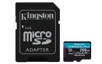 Kingston Technology 256GB microSDXC Canvas Go Plus Gen4...