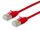 Equip Cat.6A F/FTP Slim-Patchkabel, 0.15m, Rot