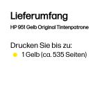 HP 951 Gelb Original Tintenpatrone