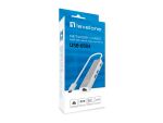 LevelOne Gigabit USB-C Netzwerkadapter mit USB Hub