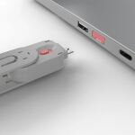 Lindy 40620 Schnittstellenblockierung Türblockierschlüssel USB Typ-A Pink Acrylnitril-Butadien-Styrol (ABS) 1 Stück(e)