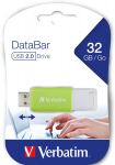 Verbatim V DataBar USB-Stick 32 GB USB Typ-A 2.0 Grün