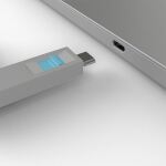 Lindy 40465 Schnittstellenblockierung Schnittstellenblockierung + Schlüssel USB Typ-C Blau Acrylnitril-Butadien-Styrol (ABS) 1 Stück(e)