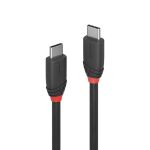 Lindy 36906 USB Kabel USB 3.2 Gen 1 (3.1 Gen 1) 1 m USB C 10 Gbit/s Schwarz