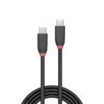 Lindy 36906 USB Kabel USB 3.2 Gen 1 (3.1 Gen 1) 1 m USB C 10 Gbit/s Schwarz