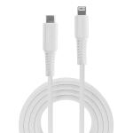 Lindy 31316 Lightning-Kabel 1 m Weiß