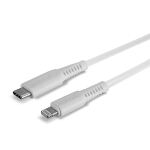 Lindy 31316 Lightning-Kabel 1 m Weiß