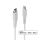 Lindy 31316 Lightning-Kabel 1 m Weiß