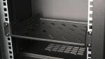 Equip Fester Fachboden 10, 1HE, 200mm, Schwarz