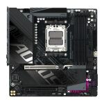 GIGABYTE B850M AORUS ELITE WIFI6E Mainboard – AMD Ryzen 9000 Serie Prozessoren, digitales 12+2+2 Phasen VRM, bis zu 8200 MHz DDR5 (O.C.), 1x PCIe 5.0 + 1x PCIe 4.0 M.2, Wi-Fi 6E, 2.5 GbE LAN, USB 3.2 Gen 2