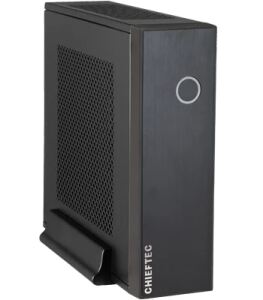 Chieftec IX-03B-OP Computer-Gehäuse Mini Tower Schwarz