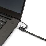 Kensington ClickSafe 2.0 Universelles 3-in-1 Laptopschloss