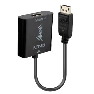 Lindy 41068 Videokabel-Adapter 1,5 m DisplayPort HDMI Typ A (Standard) Schwarz