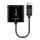 Lindy 41068 Videokabel-Adapter 1,5 m DisplayPort HDMI Typ A (Standard) Schwarz