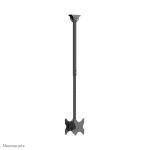 Neomounts CL35-340BL22 Doppel Monitor-/TV-Deckenhalterung 23-43" - H 106-156 cm