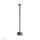 Neomounts CL35-340BL22 Doppel Monitor-/TV-Deckenhalterung 23-43" - H 106-156 cm