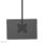Neomounts CL35-340BL22 Doppel Monitor-/TV-Deckenhalterung 23-43" - H 106-156 cm