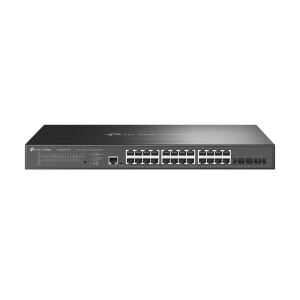 TP-Link Omada SG3428XPP-M2 Managed L2+ 2.5G Ethernet (100/1000/2500) Power over Ethernet (PoE) 1U Schwarz