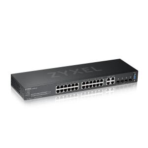 Zyxel GS2220-28-EU0101F Netzwerk-Switch Managed L2 Gigabit Ethernet (10/100/1000) Schwarz