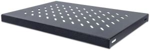 Intellinet 19" Fachboden zur Festmontage, 1 HE, 345 mm Tiefe, schwarz
