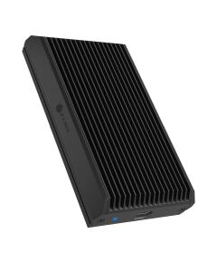ICY BOX IB-1920M-C42, Gehäuse für NVMe M.2 SSD mit USB4 Gen 3x2 (40 Gbit/s), mit USB Type-C zu USB Type-C Kabel und Gummifixierung