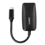 Lindy 43337 Videokabel-Adapter 0,13 m USB Typ-C DisplayPort Schwarz