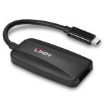Lindy 43337 Videokabel-Adapter 0,13 m USB Typ-C DisplayPort Schwarz