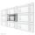 Neomounts LED-VW1000BLACK Videowall-Wandhalterung 40-75" - Pull-Out - max 50 kg