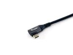 Equip USB 2.0 C auf C 90° abgewinkeltes Kabel, Stecker/Stecker, 1,0 m, 100 W mit Emark-Chip