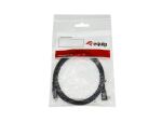 Equip USB 2.0 C auf C 90° abgewinkeltes Kabel, Stecker/Stecker, 1,0 m, 100 W mit Emark-Chip