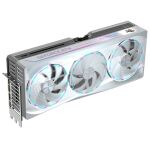 GIGABYTE AORUS GeForce RTX 5090 MASTER ICE 32G Grafikkarte - 32 GB GDDR7, 512 Bit, PCI-E 5.0, 2655MHz Kernfrequenz, 3 x DP 2.1a, 1 x HDMI 2.1b, NVIDIA DLSS 4, GV-N5090AORUSM ICE-32GD