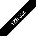 Brother TZE-335 Etiketten erstellendes Band Weiss auf...