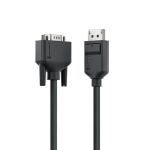 ALOGIC EL2DPVGA-02 Videokabel-Adapter 2 m DisplayPort VGA (D-Sub) Schwarz
