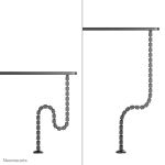Neomounts ADS06-130BL Kabelwirbelsäule - Schraubbefestigung - universal