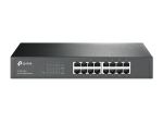 TP-Link TL-SG1016D(UN) Netzwerk-Switch Unmanaged L2 Gigabit Ethernet (10/100/1000) Schwarz