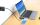 Manhattan 190404 laptop-dockingstation & portreplikator Kabelgebunden USB 3.2 Gen 2 (3.1 Gen 2) Type-C Grau
