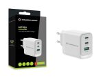 Conceptronic ALTHEA21W65 3-Port 65W GaN USB-PD-Ladegerät, USB-C x 2, USB-A x 1, QC 3.0, PPS, PD 3.0