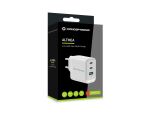 Conceptronic ALTHEA21W65 3-Port 65W GaN USB-PD-Ladegerät, USB-C x 2, USB-A x 1, QC 3.0, PPS, PD 3.0